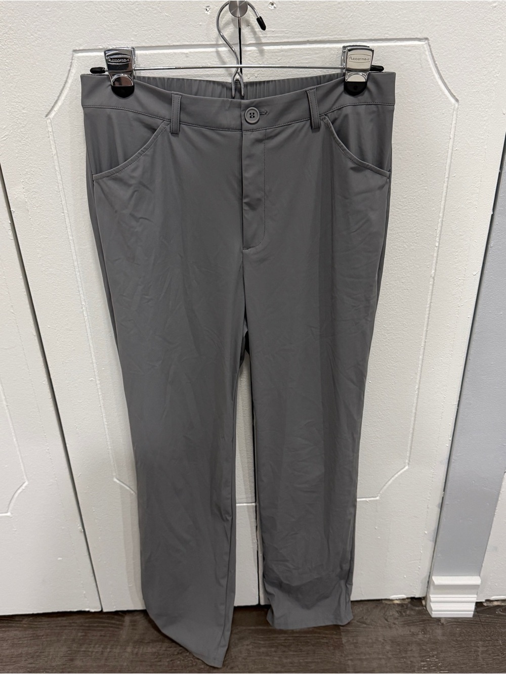 NWOT Halara Grey Straight Leg Dress Pants